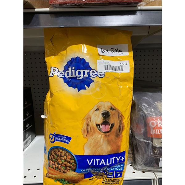 Pedigree Vitality+ Dog Kibble 5x2Kg