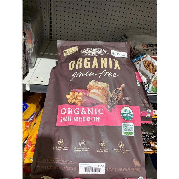 Castor & Pollux Organix Small Breed Dog Kibble 20Lbs