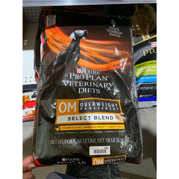 Purina Pro Plan Veterinary Diet - Overweight Dog Kibble 18Lbs