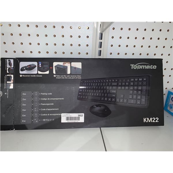 Topmate Km22 wireless Keyboard & Mouse
