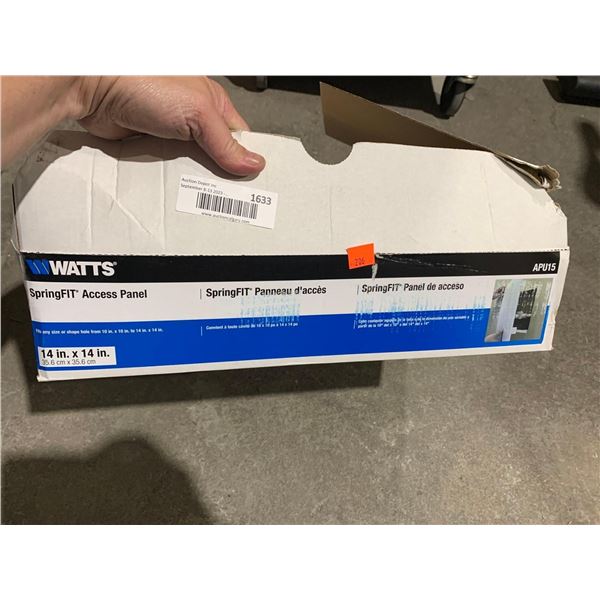 Watts Spring Fit Access Panel 14x14"