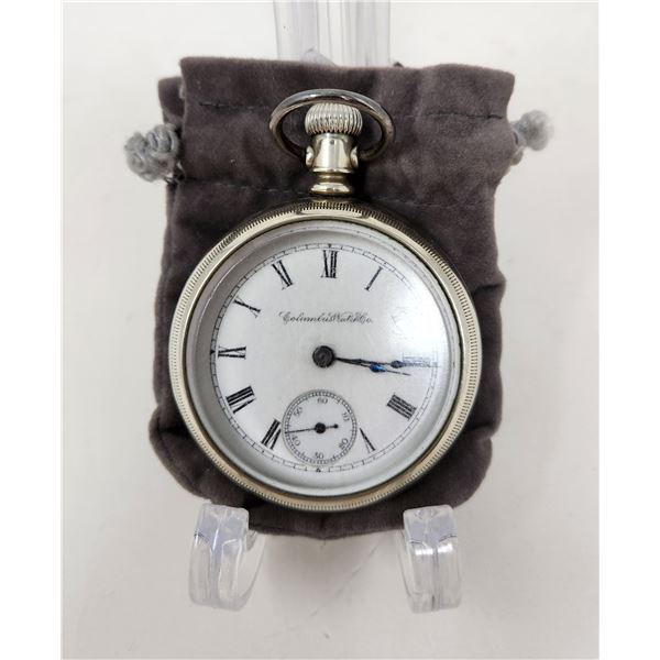 North Columbus Watch Co. Antique Oresilver Pocket Watch From 1879