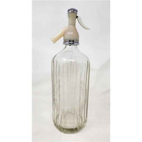 Antique Schwepes Limited  Seltzer Liquor Bottle