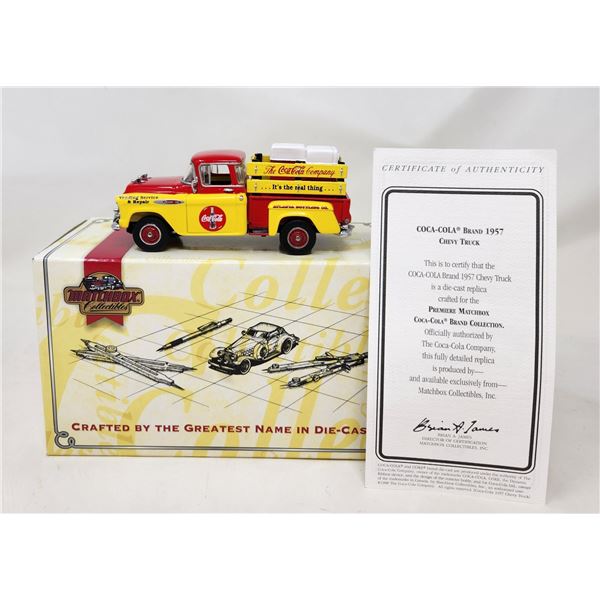Collectible Mattel Matchbox Coca-Cola Truck ca.1995