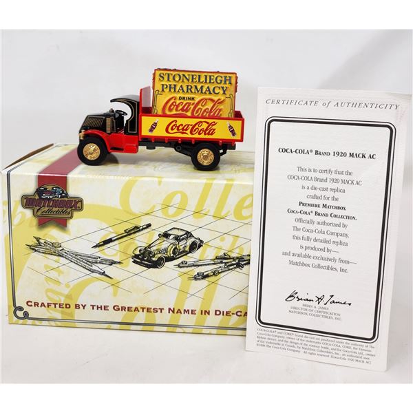 Collectible Mattel Matchbox Stoneliegh Pharmacy Truck ca.1995