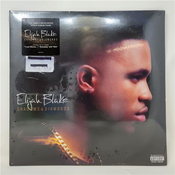 Sealed Elijah Blake Shadows & Diamonds Vinyl Record