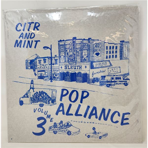 Sealed Citr and Mint Pop Alliance Vinyl Record