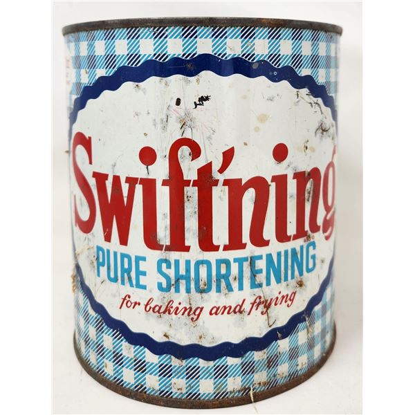 Vintage Swiftning Pure Shortening Tin