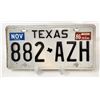 Image 1 : Texas License Plate