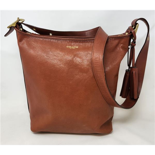 Coach New York Brown Purse Gently Used