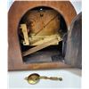 Image 3 : Antique Working Mantel Clock with Key Made in Germany