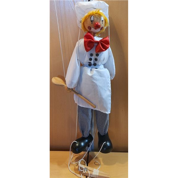 Marionette Chef Doll