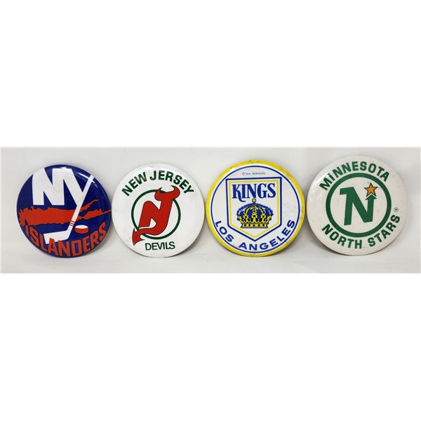 Vintage NHL Buttons