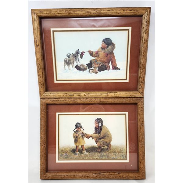 2 Native Prints by Dorthy Francis