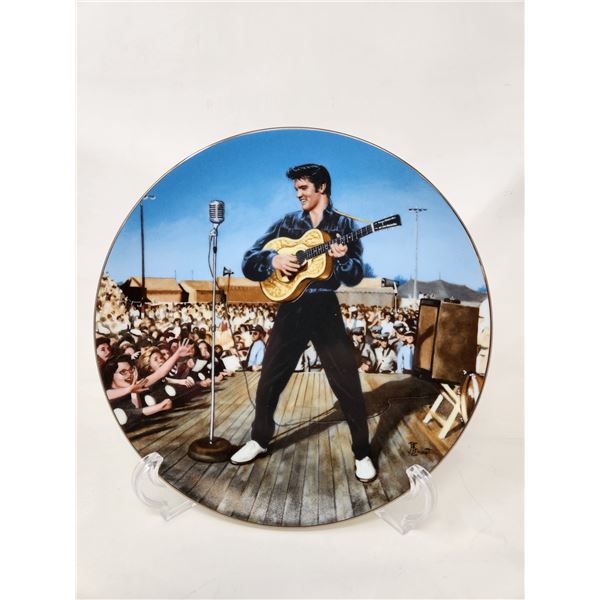 Collectible Elvis Presley Plate