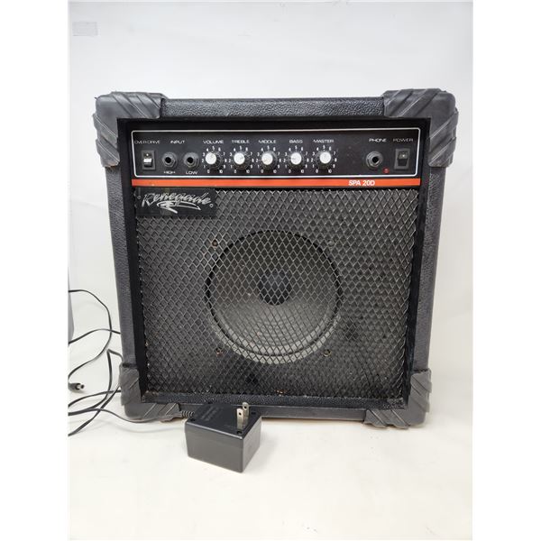 Working Renegade Guitar Amplifier SPA20D