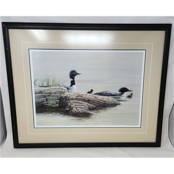 Signed and Numbered Print "Loon" by Lisa Calvert #225