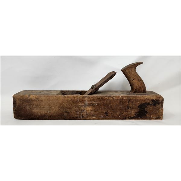 Antique Wooden Woodworking Plane 16"