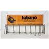 Image 1 : Vintage Tubano Ringed Tubbing Metal Advertising Display Top