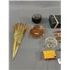 Image 3 : Vintage Collectible Lot - Kitchenware, Ashtrays, Date Stamp & More