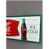 Image 2 : 2008 Fishtail Coca -Cola Anniversary Tin Sign. Made By Coca-Cola. Approx. 53" x 17" NO SHIPPING