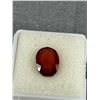 Image 2 : Natural Garnet 4.10 ct. Oval Cut-VS-Brazil-Untreated. 11.87 x 8.64 x 3.89mm