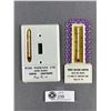 Image 1 : Vintage Rosetown & Frontier, Saskatchewan Thermometers. Price Wilson Ltd & Nick Parrissa Ltd.