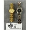 Image 1 : 2 Ladies WatchesQuartz Gucci & Lucien Piccard. Marked Swiss Made. Batteries Required