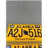 Image 2 : 1998 Alaska "The Last Frontier" License Plates