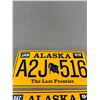 Image 2 : 1998 Alaska "The Last Frontier" License Plates