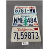 Image 1 : Lot Of 3 Western US License Plates