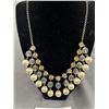 Image 2 : Vintage Dangling Pearls Choker Necklace Self Adjusting Length