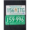 Image 2 : Lot Of Mostly Vintage Saskatchewan License Plates