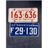 Image 3 : Lot Of Mostly Vintage Saskatchewan License Plates