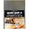 Image 2 : 6th Annual Speed Sport 78 Advertising Poster. NO SHIPPING