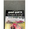 Image 2 : 7th Annual Speed Sport 79 Advertising Poster. NO SHIPPING