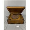 Image 1 : Vintage Record Player In Wood Cabinet. As Is
