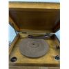 Image 2 : Vintage Record Player In Wood Cabinet. As Is