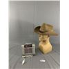 Image 1 : Vintage Phonette Personal Music Machine & Stetson Hat