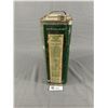 Image 2 : Vintage B-A 1 Gallon Cleaning Solvent Tin. Empty