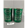 Image 2 : Lot of 2 Green Esso HDX Plus Cans