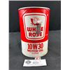 Image 3 : White Rose WW30 Motor Oil Composite Can. Full