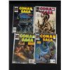 Image 2 : Vintage DC Comics "Conan Saga" On Board In Bag