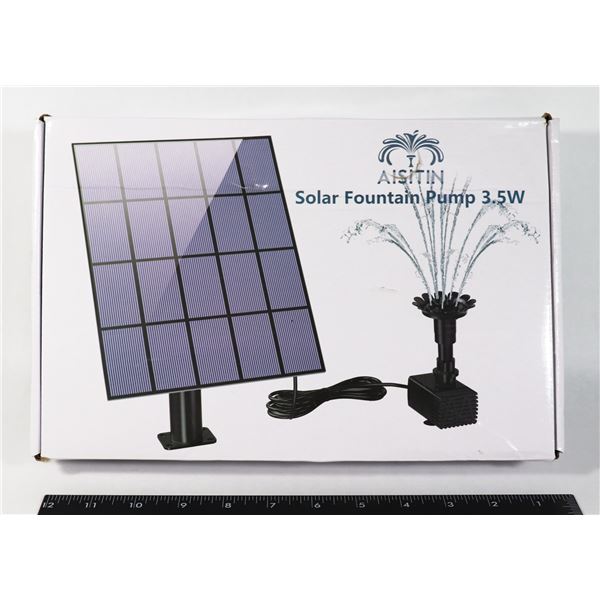 OPEN BOX: SOLAR FOUNTAIN PUMP 3.5W