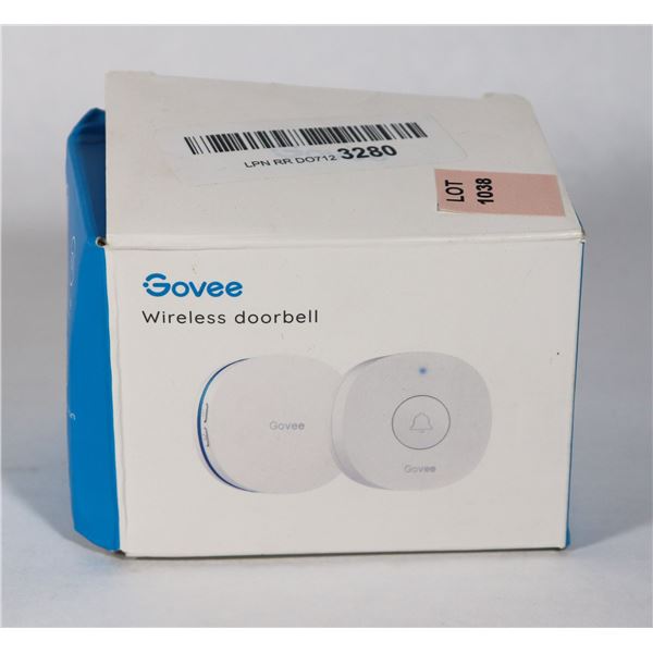 OPEN BOX: GOVEE WIRELESS DOORBELL