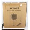 Image 1 : OPEN BOX: SET OF 2 USB TOUCH LAMP