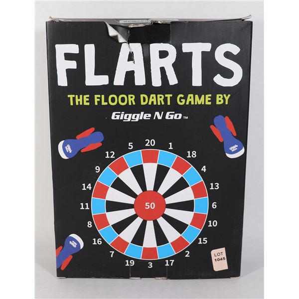 OPEN BOX: FLARTS THE FLOOR DART GAME