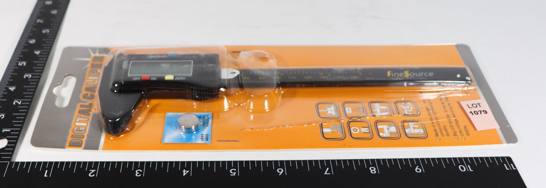 Digital Callipers Box OPEN BOX: DIGITAL CALIPER CARBON FIBER COMPOSITES