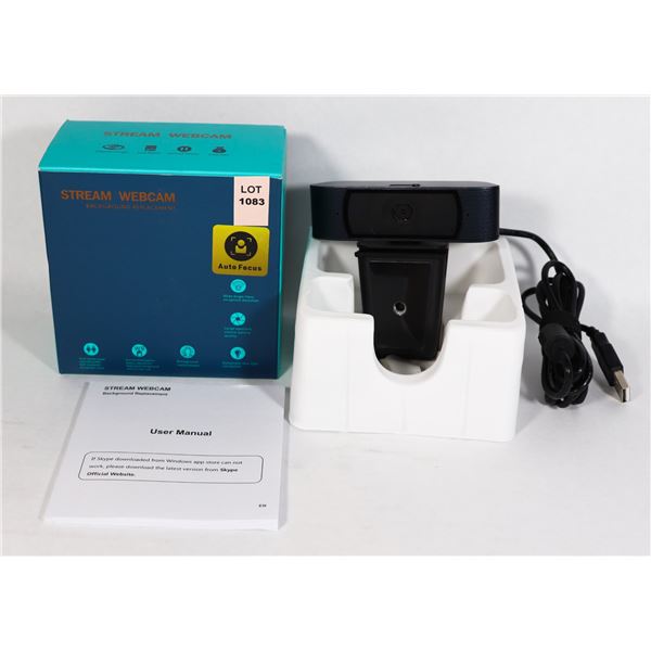 OPEN BOX: STREAM WEBCAM