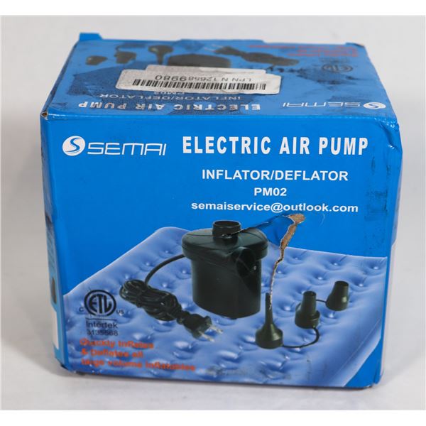 OPEN BOX: ELECTRIC AIR PUMP